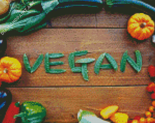 World Vegan Day Diamond Painting