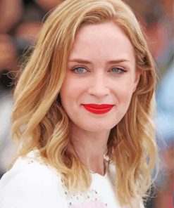 Actress Emily Blunt Diamond Painting