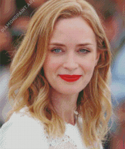 Actress Emily Blunt Diamond Painting