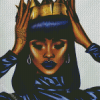 Black Queen Diamond Painting