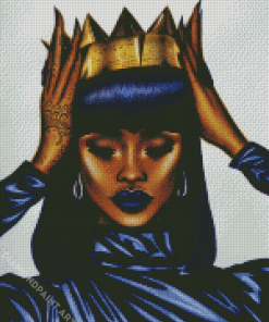 Black Queen Diamond Painting