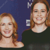 Angela Kinsey And Jenna Fischer Diamond Painting