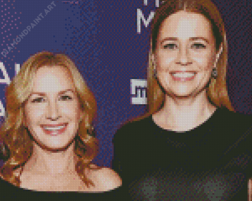 Angela Kinsey And Jenna Fischer Diamond Painting