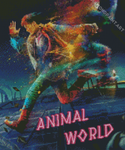 Animal World Poster Diamond Painting