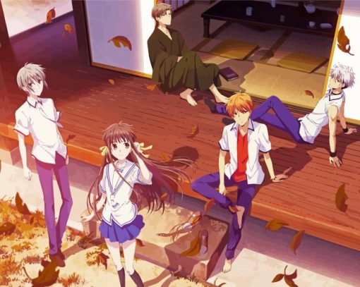 Anime Fruits Basket Diamond Painting