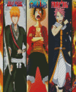 Anime Heroes Diamond Painting