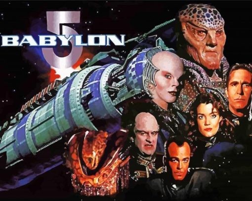 Babylon 5 Poster Diamond Painting