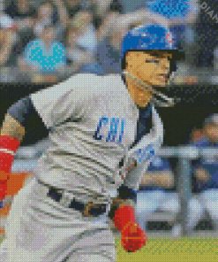 Baseballer Javier Baez Diamond Painting