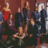 Battlestar Galactica Serie Characters Diamond Painting