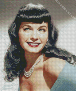 Beautiful Bettie Page Diamond Painting