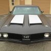 Black 1969 Oldsmobile Car Diamond Painting