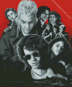 Black And White The Lost Boys Diamond Painting