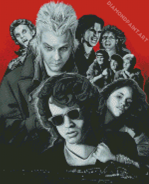 Black And White The Lost Boys Diamond Painting