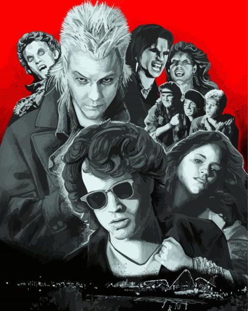 Black And White The Lost Boys Diamond Painting