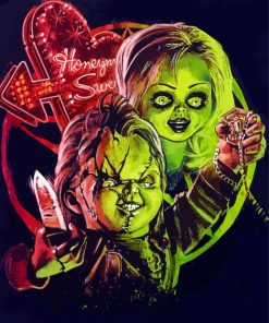 Bride Of Chucky Diamond Painting