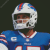 Buffalo Bills Josh Allen Diamond Painting