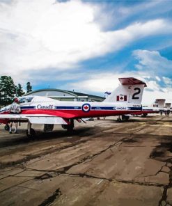 CDN Military Air Planes Diamond Painting