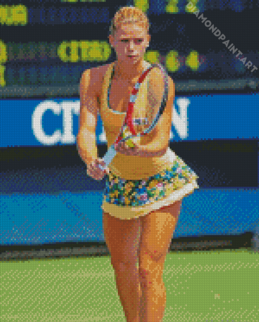 Camila Giorgiv Italian Tennis Player Diamond Painting