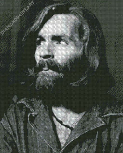 Charles Manson Diamond Painting