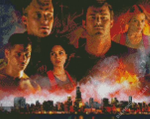 Chicago Fire Characters Diamond Painting