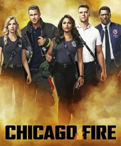 Chicago Fire Serie Poster Diamond Painting