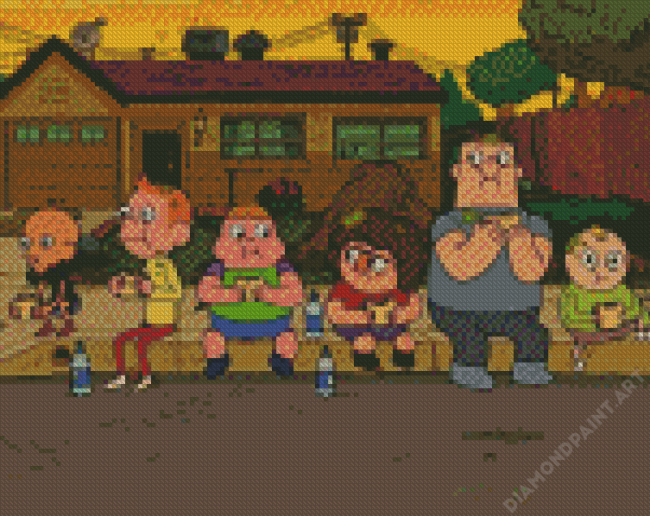 Clarence And The Friends Diamond Painting