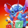 Cute Stitch And Angel Diamond Painting