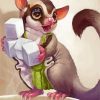 Cute Sugar Glider Art Diamond Painting