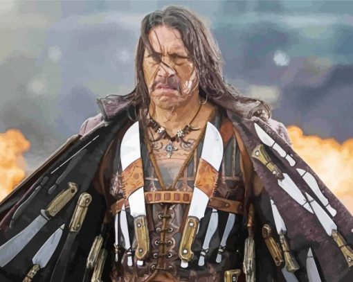 Danny Trejo Movie Character Diamond Painting