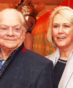 David Jason And His Wife Diamond Painting