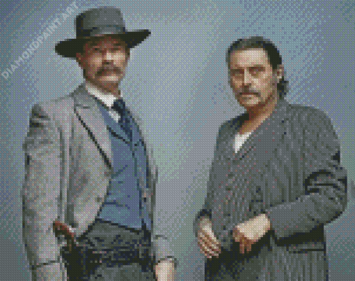 Deadwood Characters Diamond Painting