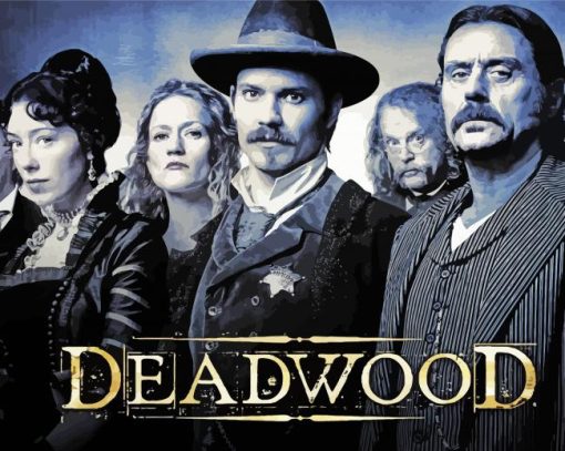 Deadwood Poster Diamond Painting