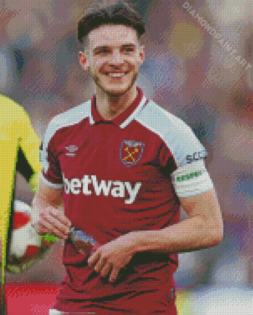 Declan Rice Player Diamond Painting