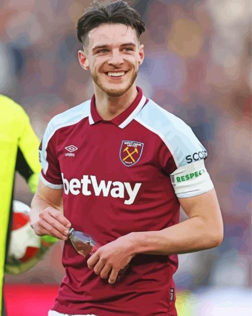 Declan Rice Player Diamond Painting