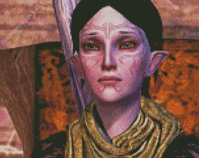 Dragon Age Game Character Diamond Painting