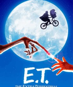 ET The Extra Terrestrial Movies Diamond Painting