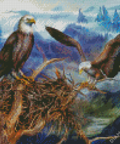 Eagles Nest Diamond Painting