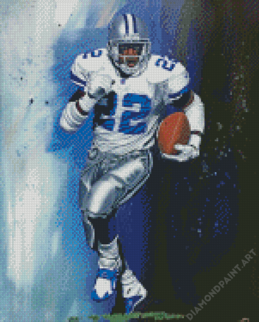 Emmitt Smith Art Diamond Painting