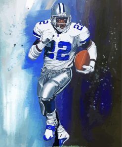 Emmitt Smith Art Diamond Painting