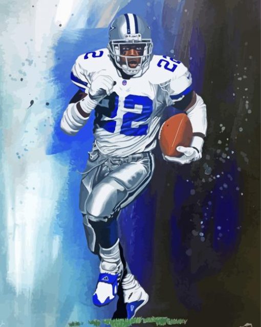 Emmitt Smith Art Diamond Painting