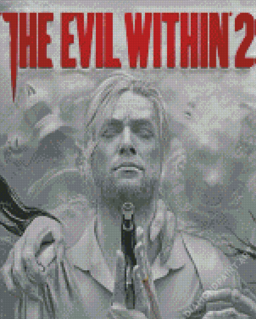 Evil Within Movie Poster Diamond Painting