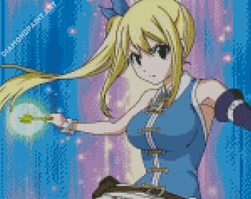 Fairy Tail Lucy Diamond Painting