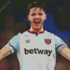 Football Player Declan Rice Diamond Painting