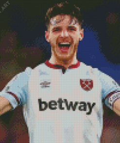 Football Player Declan Rice Diamond Painting