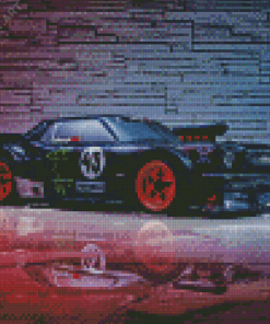 Ford Mustang Hoonicorn Diamond Painting