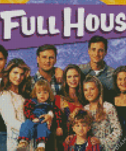 Full House Tv Show Diamond Painting