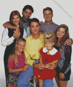 Full House Characters Diamond Painting