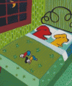 Funny dogs Sleeping Diamond Painting