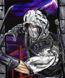 GI Joe Storm Shadow Art Diamond Painting