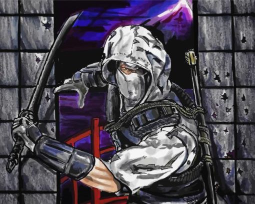 GI Joe Storm Shadow Art Diamond Painting